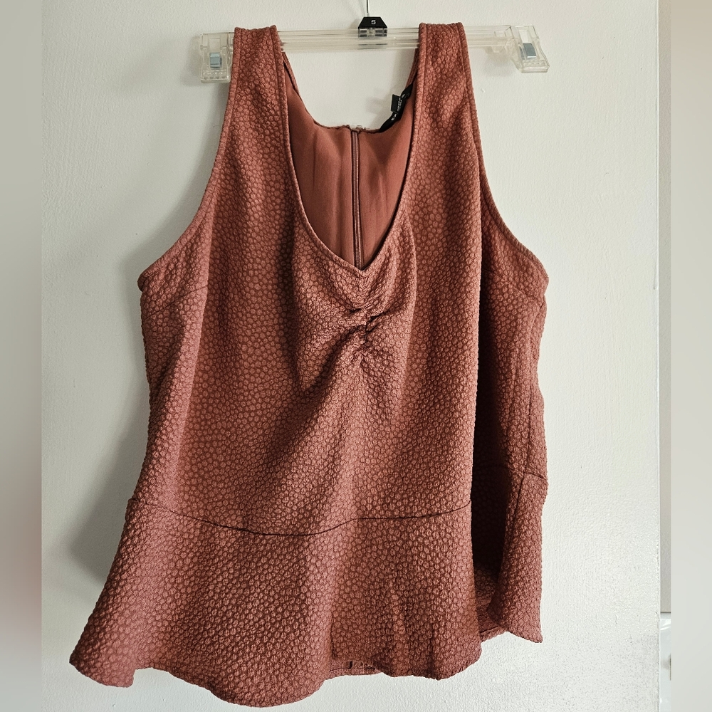 V neck tank top